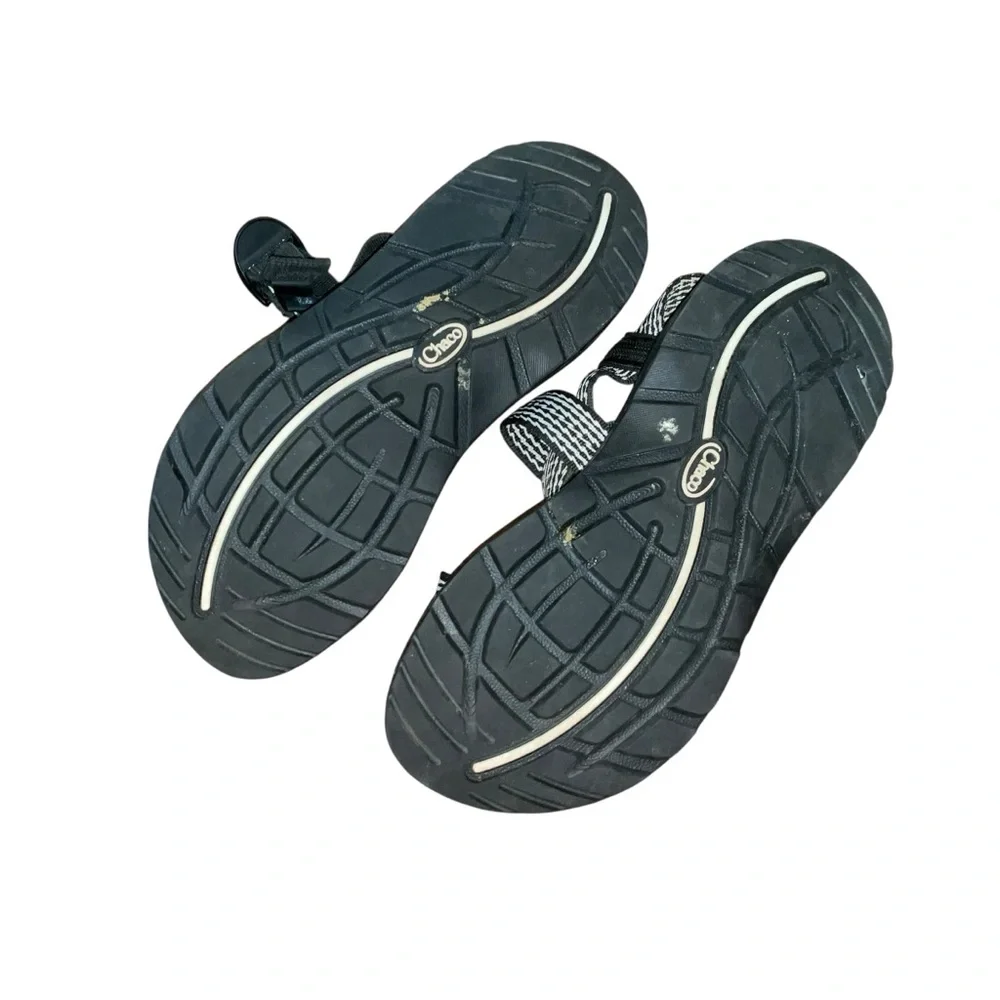 Chaco Mega Z Cloud Sandals Women’s Size 10 Black Sport Hiking Comfort